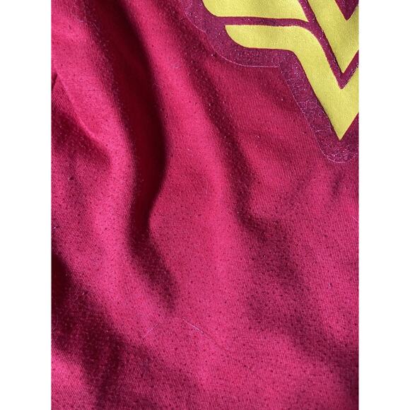Wonder Woman Toddler Tutu Dress Star Skirt Glittery Logo Long Sleeve 2T? Read - Picture 5 of 5